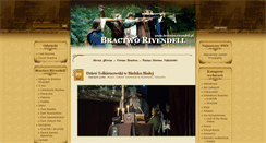 Desktop Screenshot of bractwo-rivendell.pl