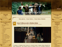 Tablet Screenshot of bractwo-rivendell.pl